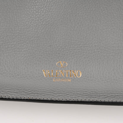 Valentino Garavani Grained Calfskin Small To Be Cool Tote Grigio Perla 6 of 9