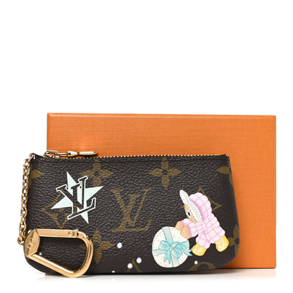 Louis Vuitton Monogram 2025 Christmas Animation Key Pouch Azur Frost 7 of 7