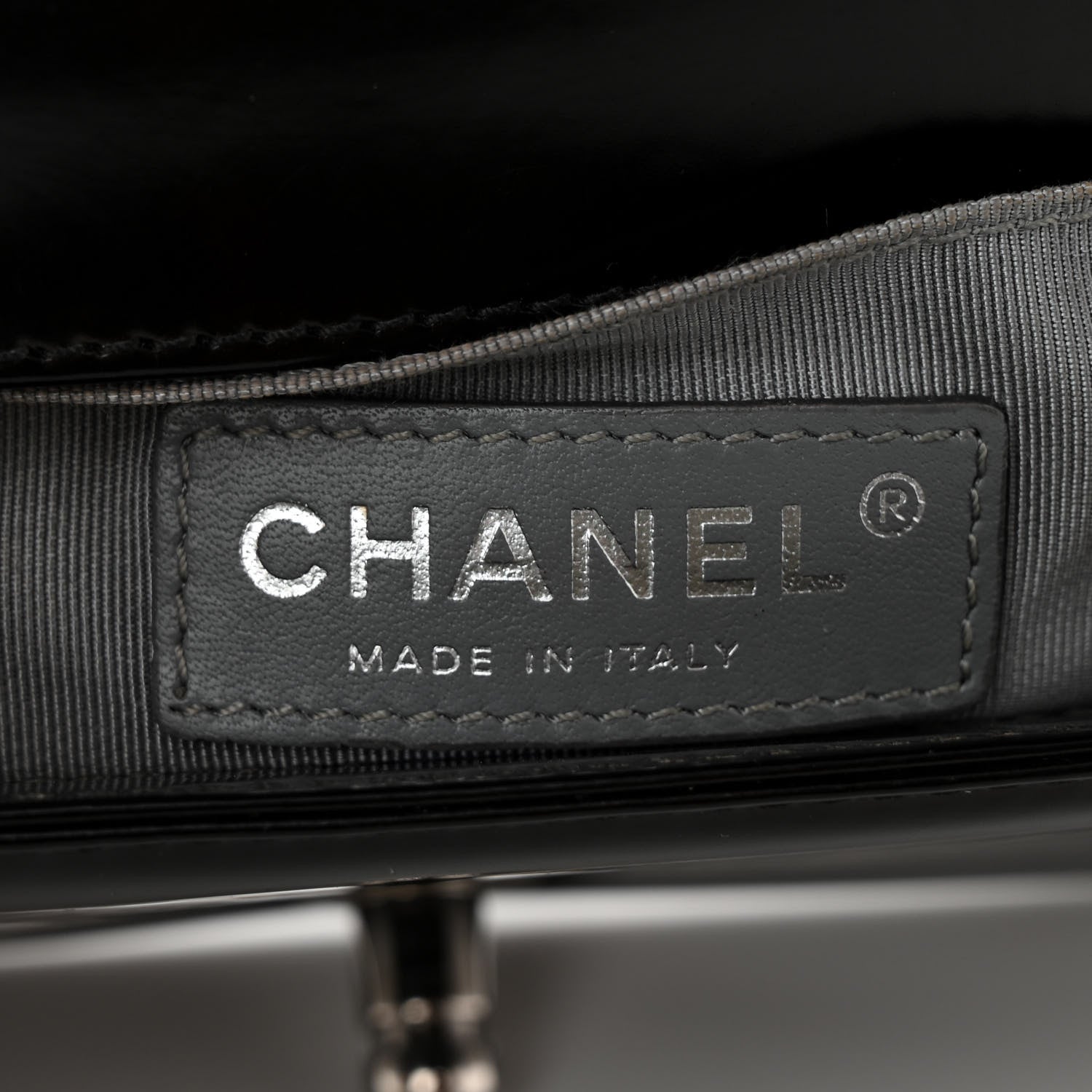 Chanel Glazed Calfskin Small Boy Flap Black 6 of 10
