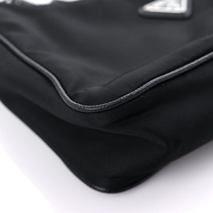 Prada Tessuto Nylon Saffiano Mini Re-Edition 2005 Bag Black 7 of 11