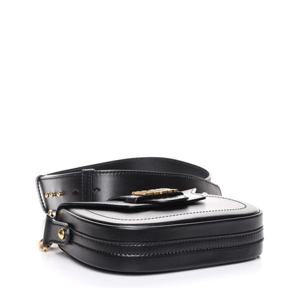 Christian Dior Calfskin D Fence Saddle Bag Black 4 of 7