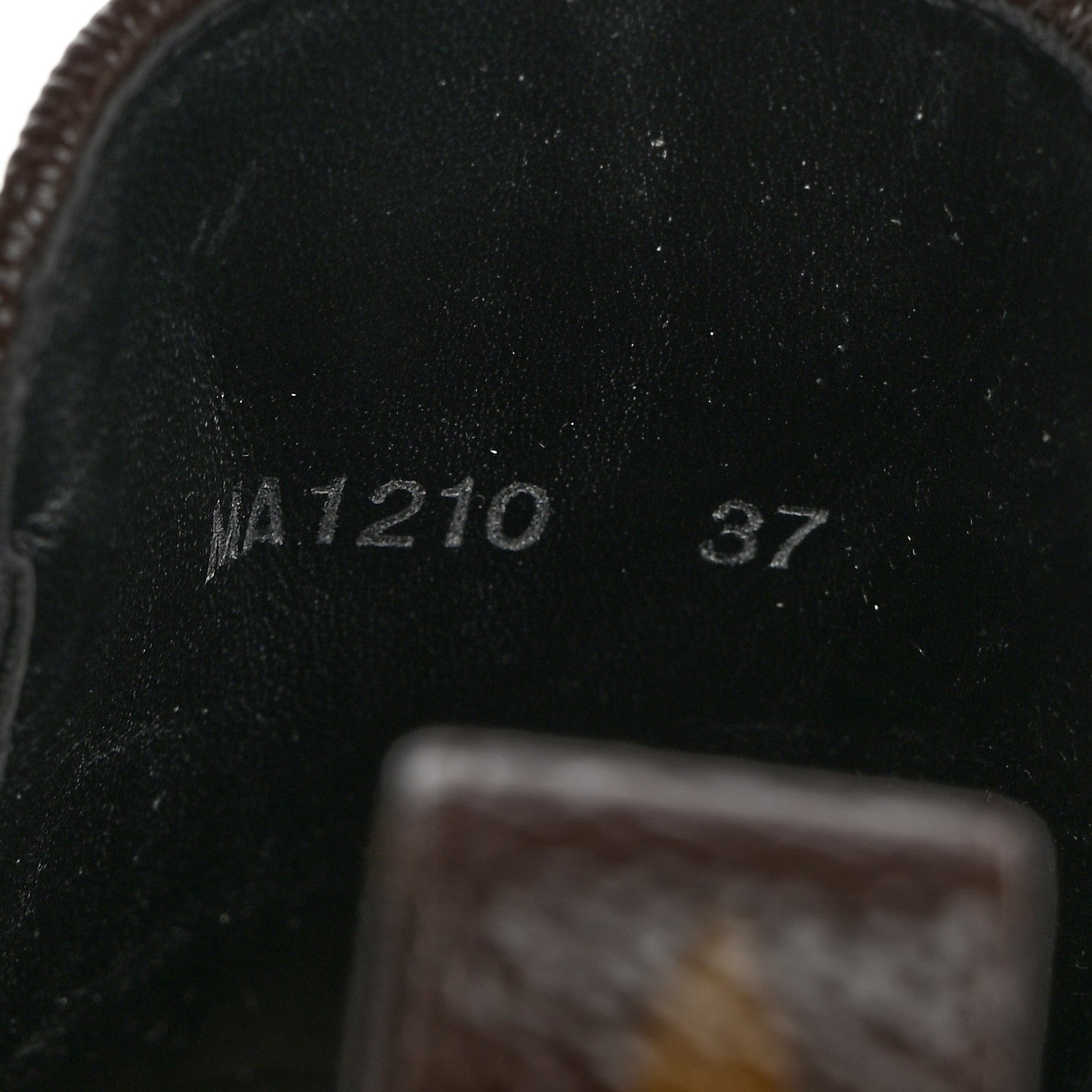 Louis Vuitton Patent Monogram LV Beaubourg Ankle Boots 37 Black 7 of 8