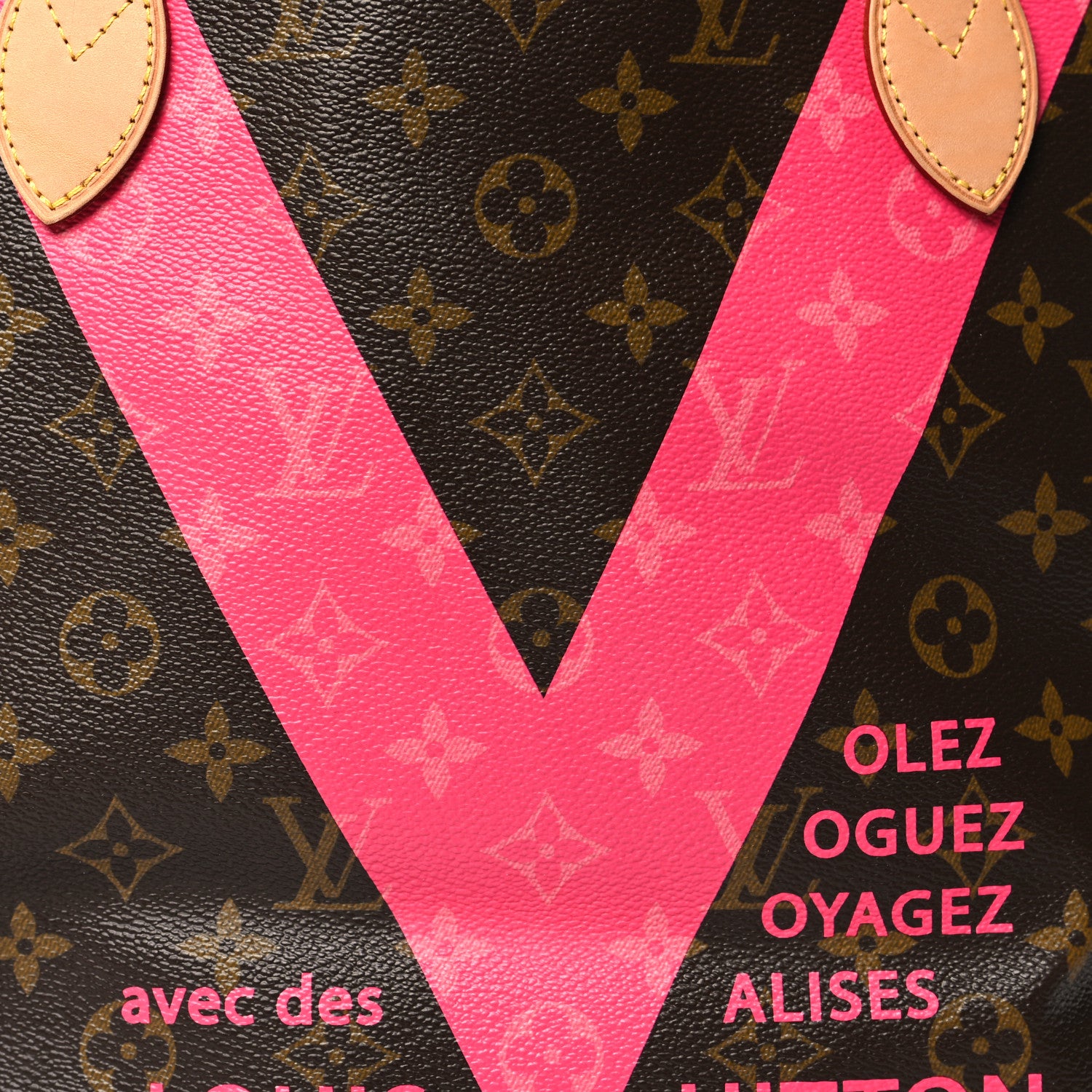 Louis Vuitton Monogram V Neverfull MM Grenade 8 of 10