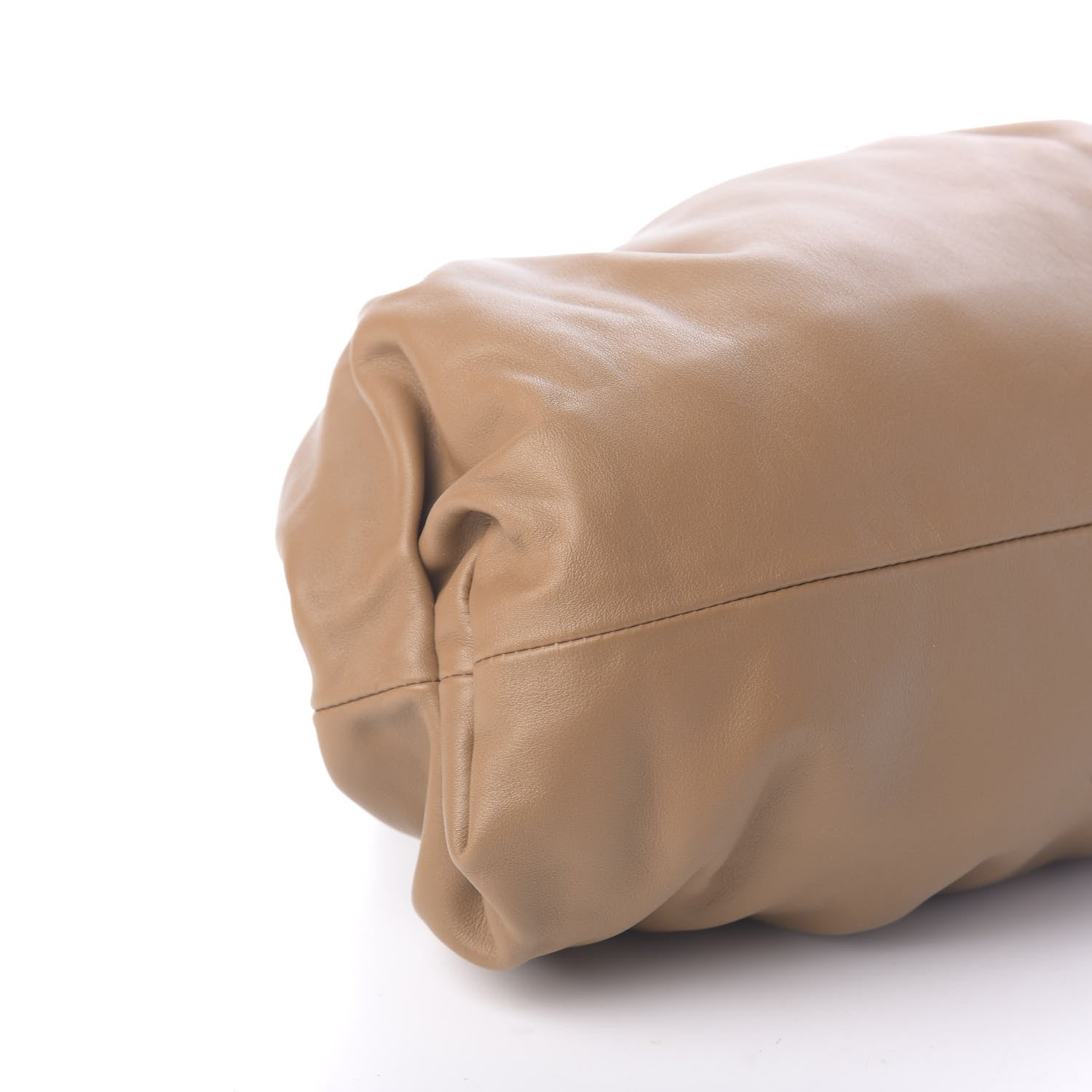 Bottega Veneta Smooth Butter Calf The Pouch Oversized Clutch Cammello 6 of 9