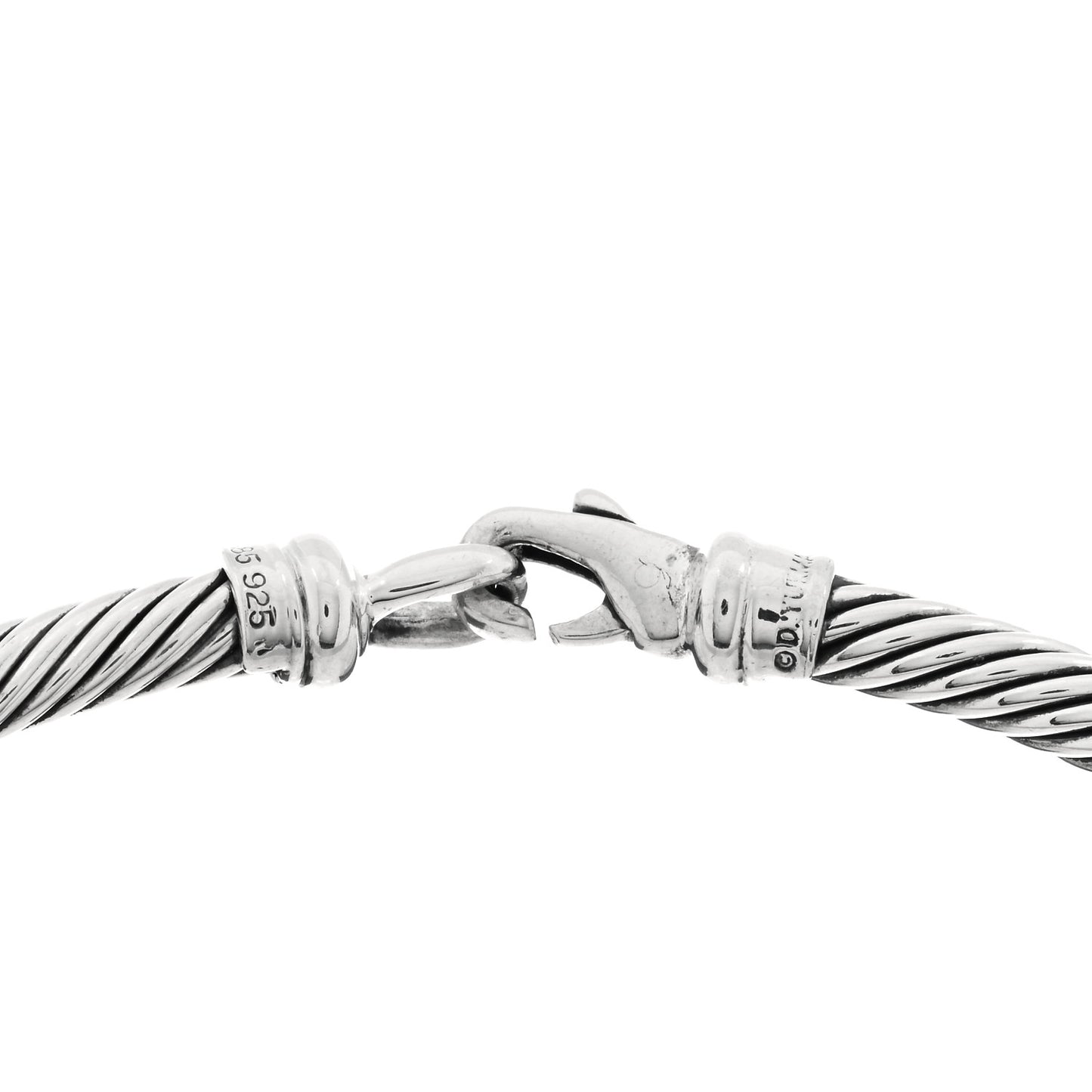 Sterling Silver 14K Yellow Gold Diamond Metro Cable Necklace