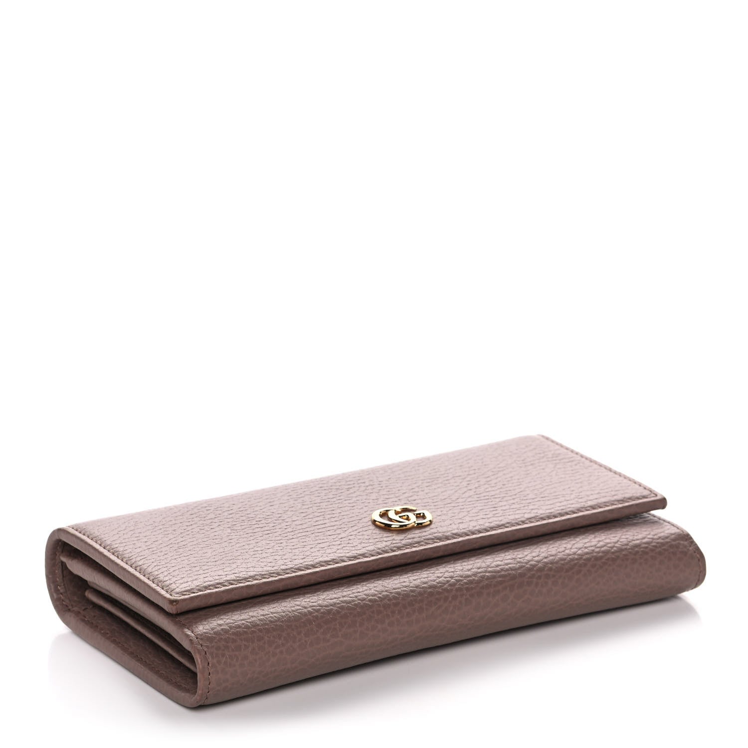 Gucci Dollar Calfskin Petite GG Marmont Wallet Chain Bag Porcelain Rose 4 of 14