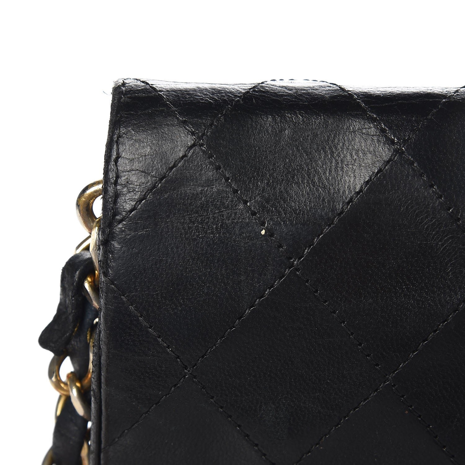 Chanel Lambskin Quilted Single Flap Black 8 of 8