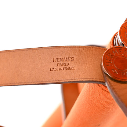 Hermes Toile Cabag 39 Orange 5 of 17