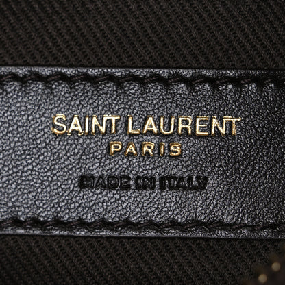 Saint Laurent Canvas Smooth Calfskin Le Monogramme Camera Bag Chestnut 6 of 10