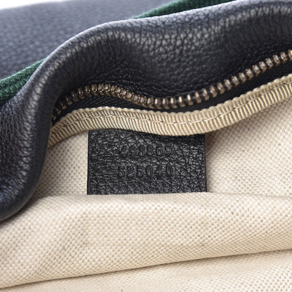 Gucci Grained Calfskin Logo Belt Bag Black 7 of 12