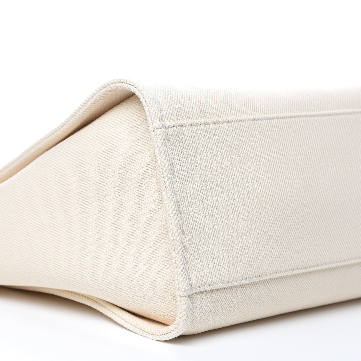 Canvas Pearl Large Deauville Tote Ecru Beige