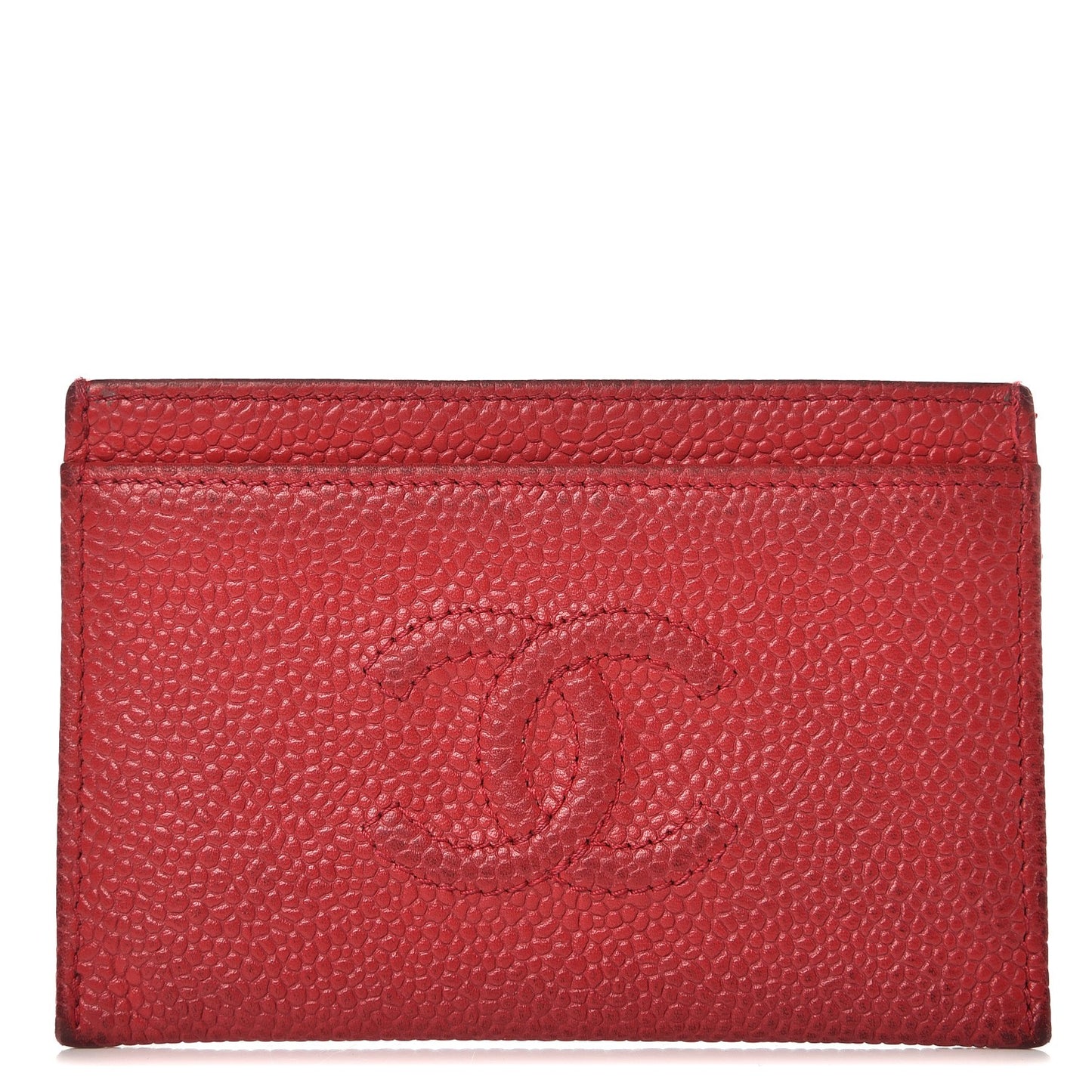 Caviar Timeless CC Card Holder Dark Pink