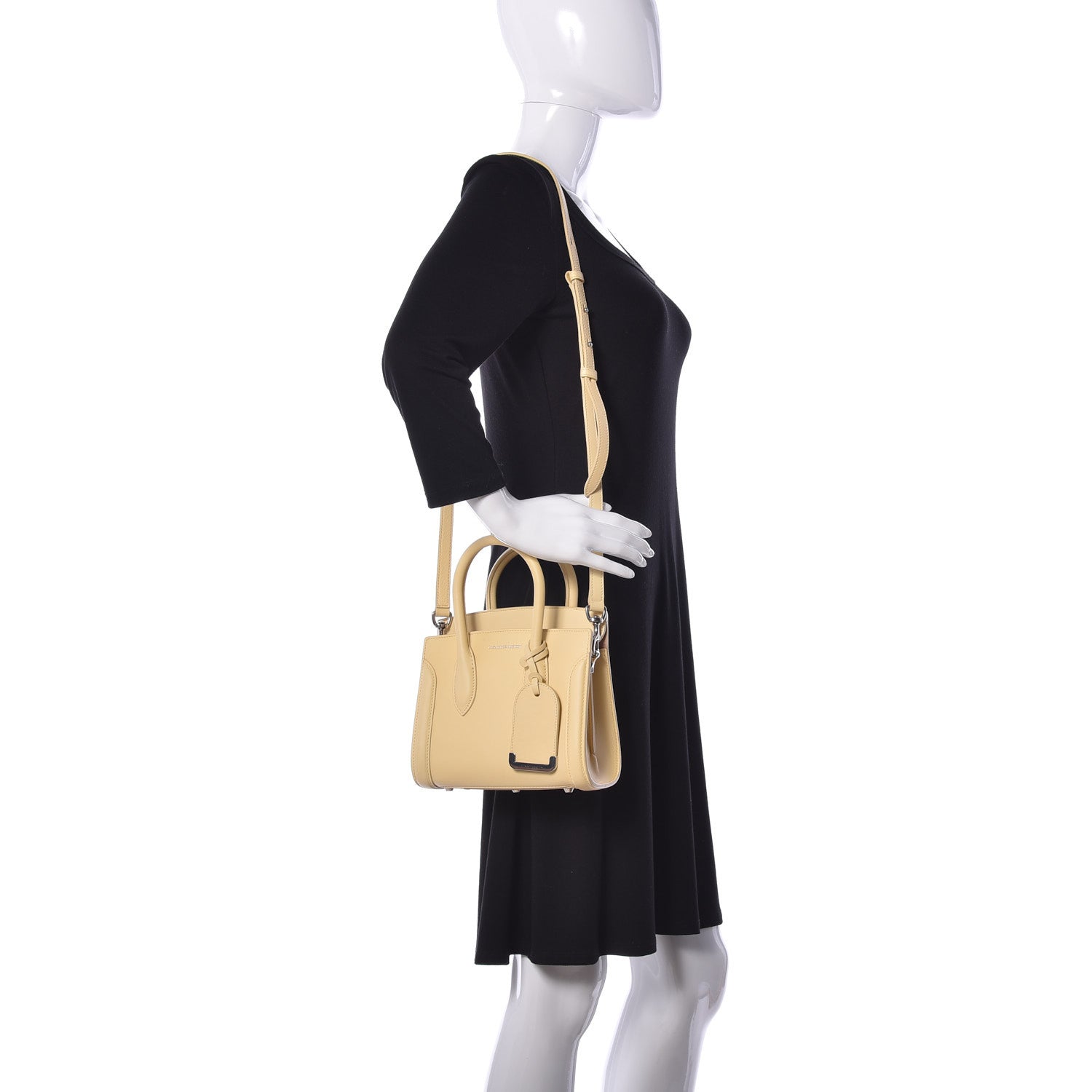 Alexander McQueen Calfskin Mini Heroine 21 Yellow 2 of 10