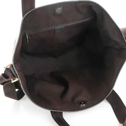 Gucci Crystal Monogram Travel Bag Brown 5 of 7