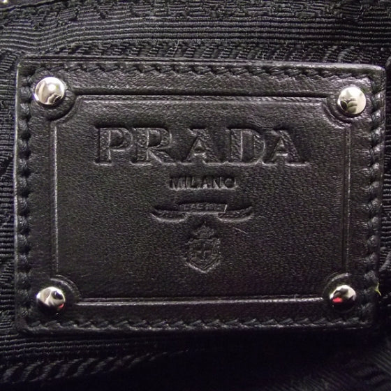 Prada Nappa Tote Black 7 of 10