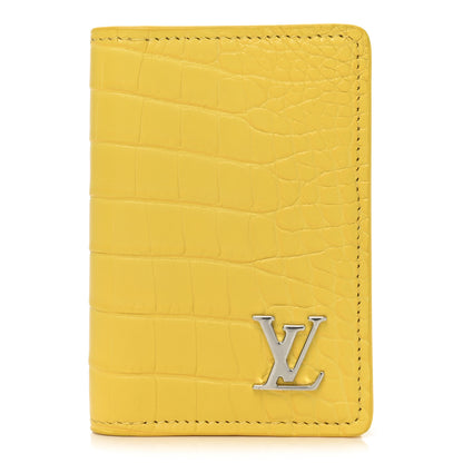 Louis Vuitton Crocodile Pocket Organizer Sunflower 1 of 6