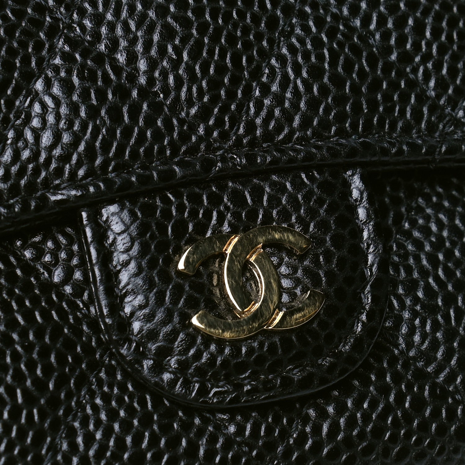 Chanel Caviar Quilted Flap Card Holder Black 5 of 5