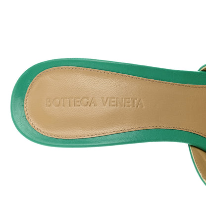 Bottega Veneta Lambskin Stretch Mule Sandals 36.5 Acid Turquoise 7 of 8