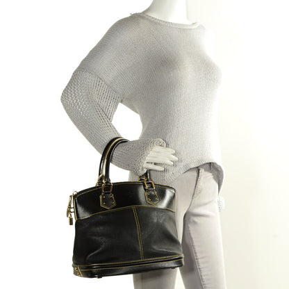 Louis Vuitton Suhali Lockit PM Black 2 of 7