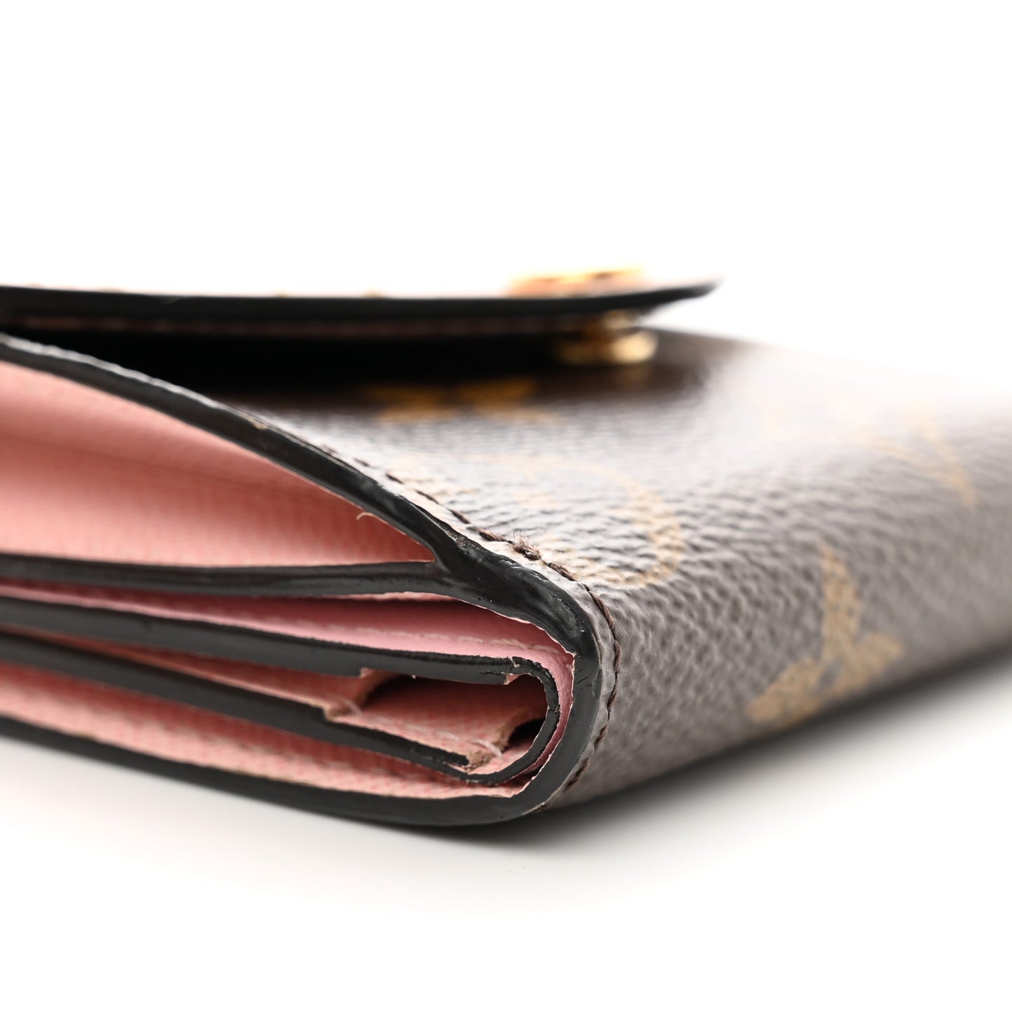 Monogram Zoe Wallet Rose Ballerine