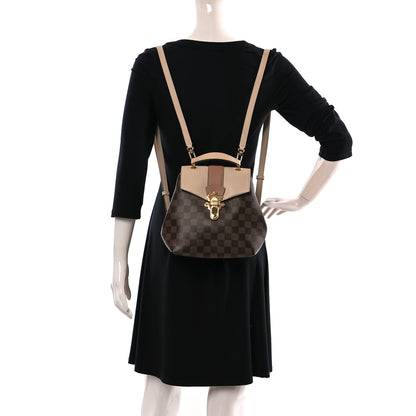 Louis Vuitton Damier Ebene Clapton Backpack Creme 2 of 8