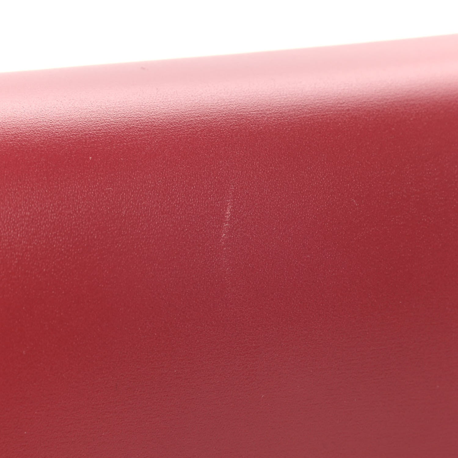 Celine Box Calfskin Teen Classic Box Flap Bag Red 5 of 6
