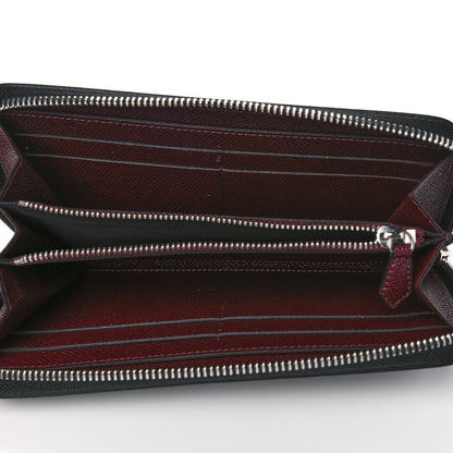 Givenchy Grained Calfskin Zip Around Wallet Black 5 of 12