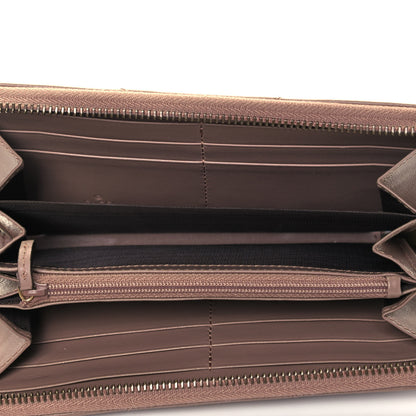 Gucci Calfskin Matelasse GG Marmont Zip Around Wallet Porcelain Rose 5 of 10