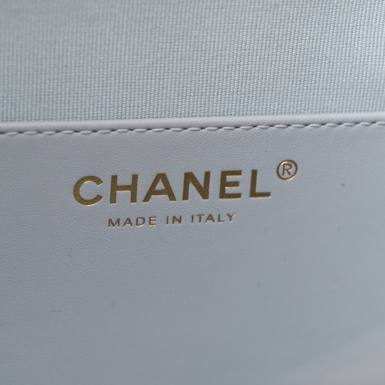 Chanel Lambskin Quilted Small Braided CC Backpack Light Blue 6 of 13