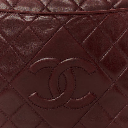 Chanel Lambskin Quilted Tassel Camera Case Red 10 of 13