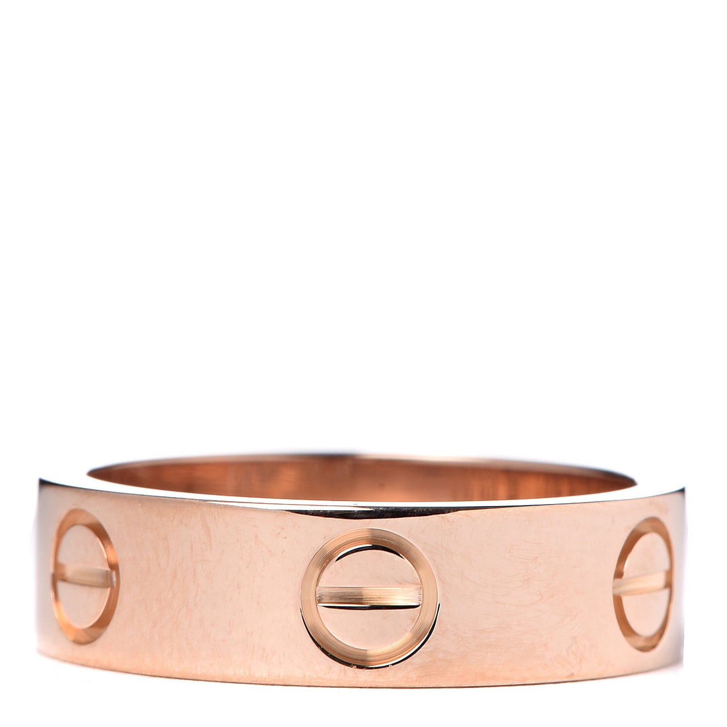 18K Pink Gold 5.5mm LOVE Ring 53 6.25