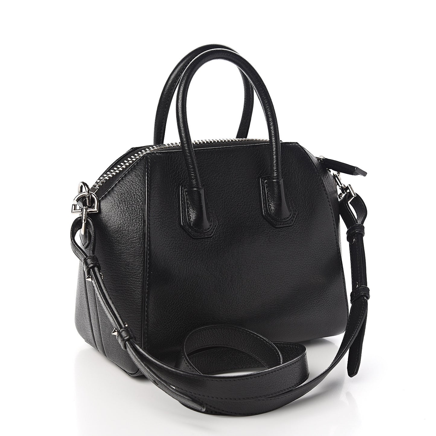 Sugar Goatskin Mini Antigona Black