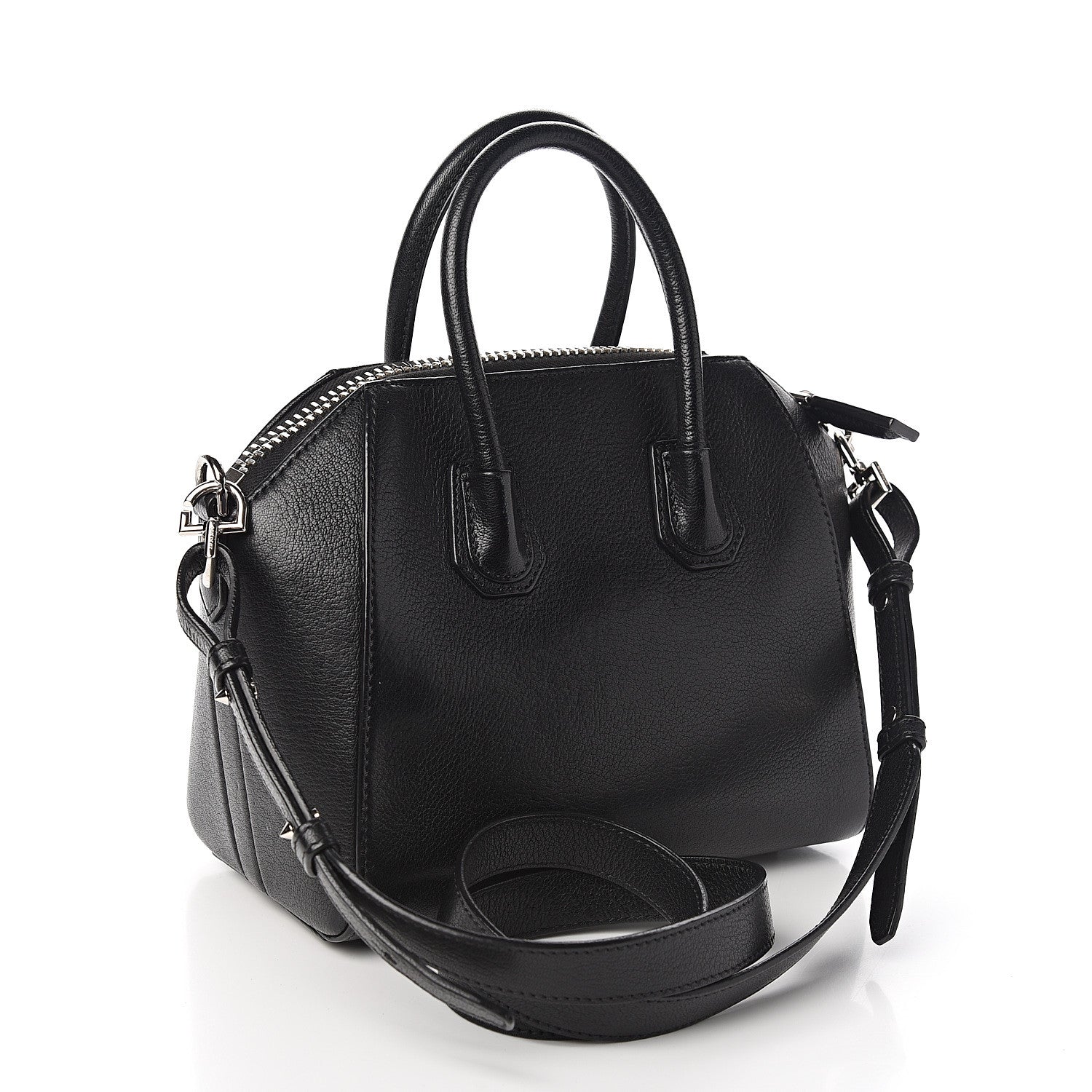 Givenchy Sugar Goatskin Mini Antigona Black 2 of 11