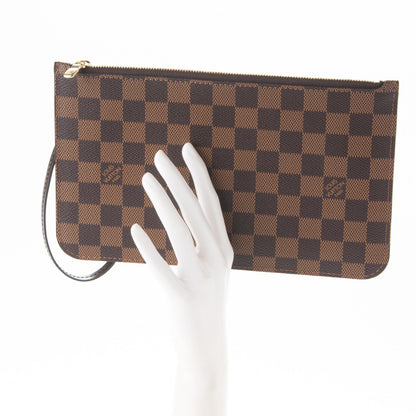 Louis Vuitton Damier Ebene Neverfull MM GM Pochette 2 of 7