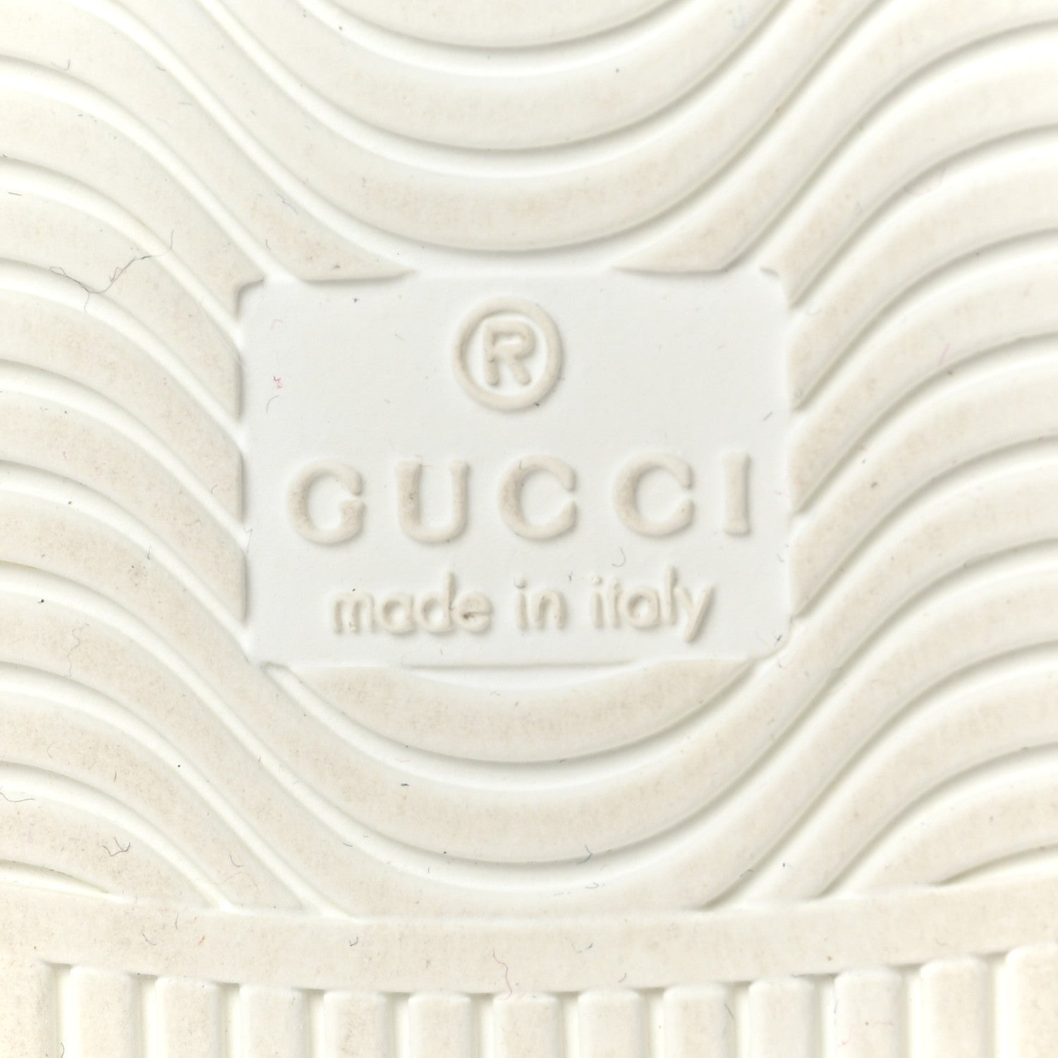 Gucci Calfskin Ayers Bee Embroidered Womens Ace Sneakers 41 White Green 7 of 8