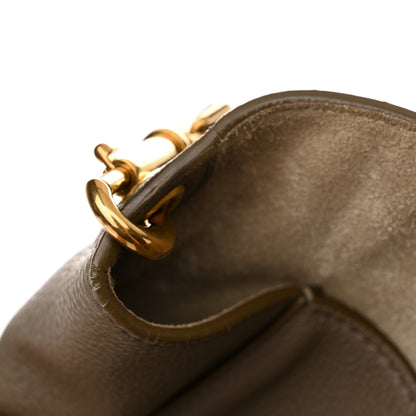 Celine Soft Grained Calfskin Sangle Bucket Bag Taupe 10 of 11