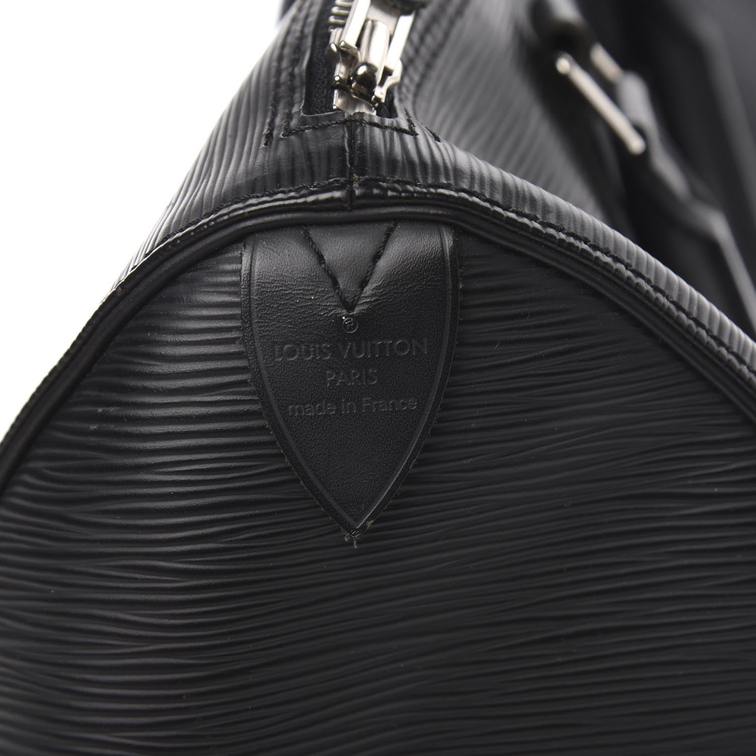 Louis Vuitton Epi Speedy 30 Black 6 of 9