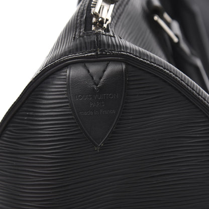 Louis Vuitton Epi Speedy 30 Black 6 of 9