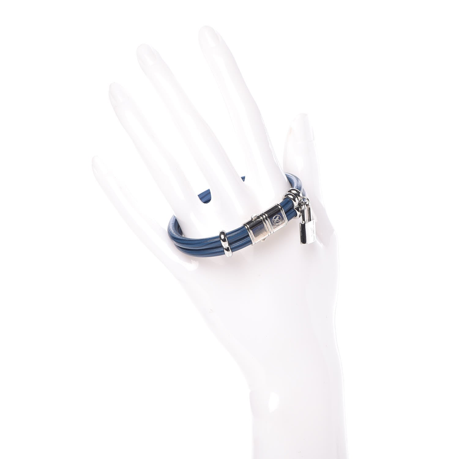 Louis Vuitton Epi Keep It Twice Bracelet 17 Sapphire 2 of 4