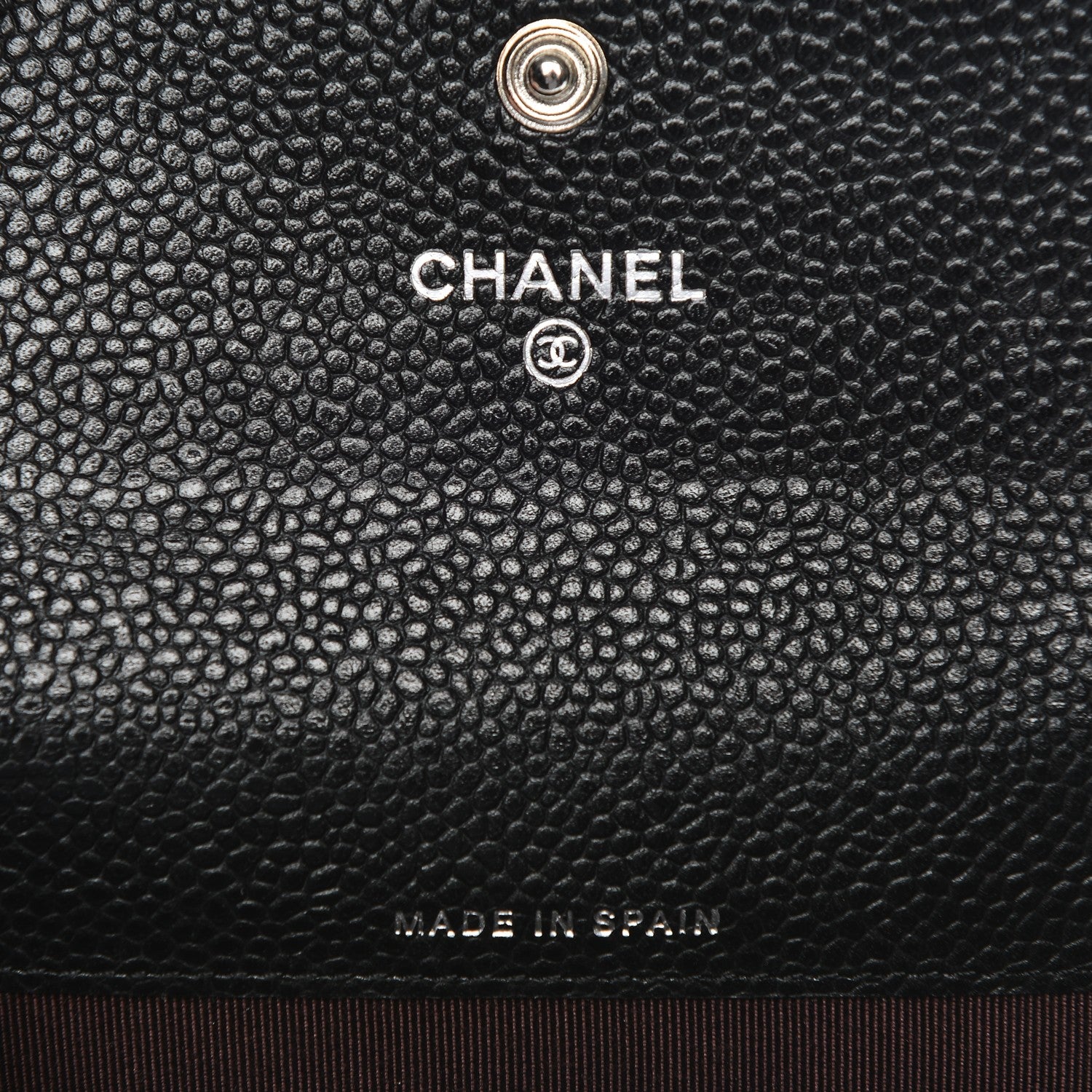 Chanel Caviar Quilted Flap Card Holder Black 6 of 7