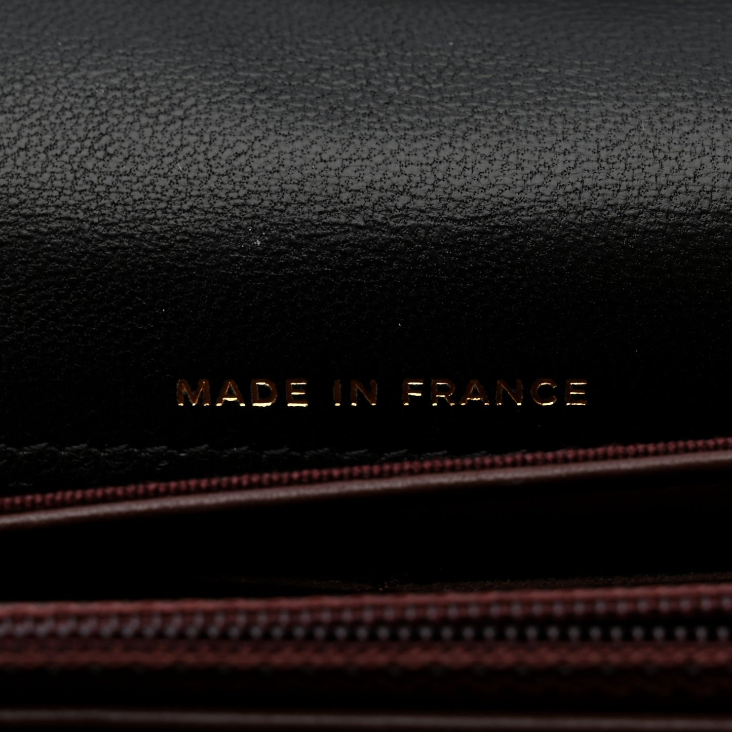 Lambskin Quilted Large Gusset Flap Wallet Black
