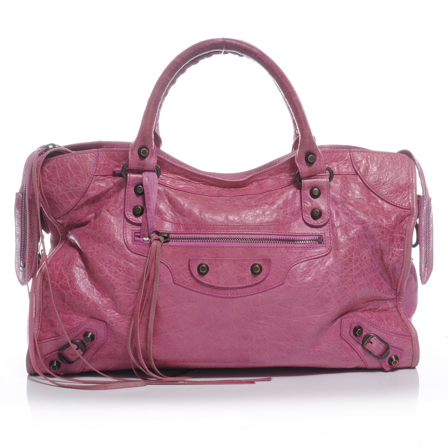 Balenciaga Agneau City Magenta 1 of 7