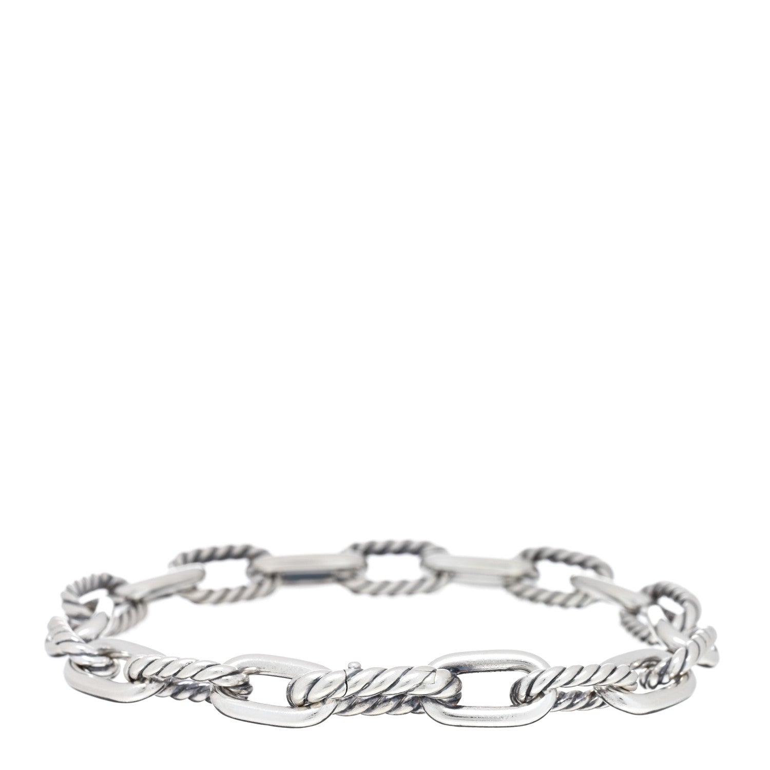 David Yurman Sterling Silver 8.5mm Madison Chain Bracelet 2 of 3
