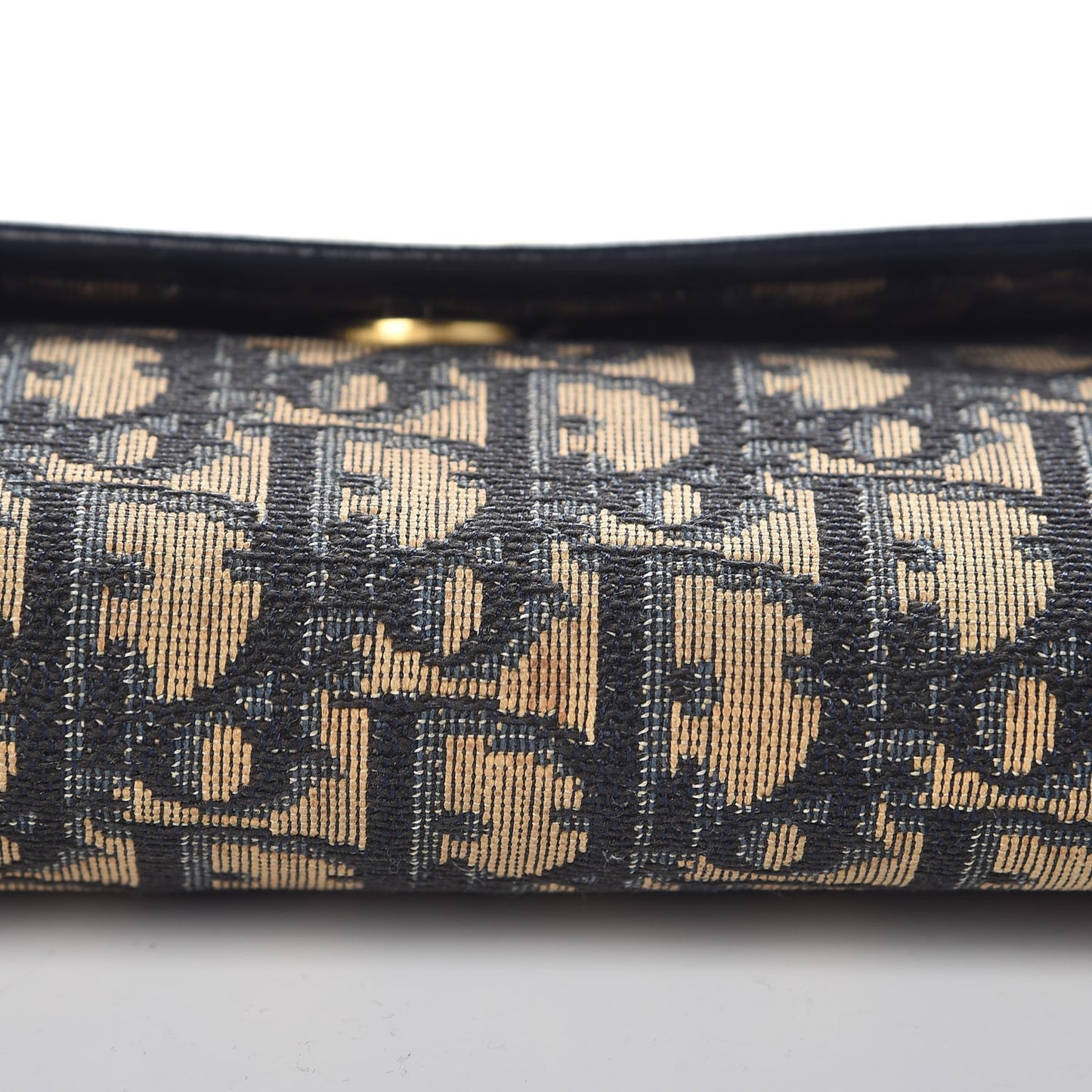 Monogram Convertible Clutch Navy Blue