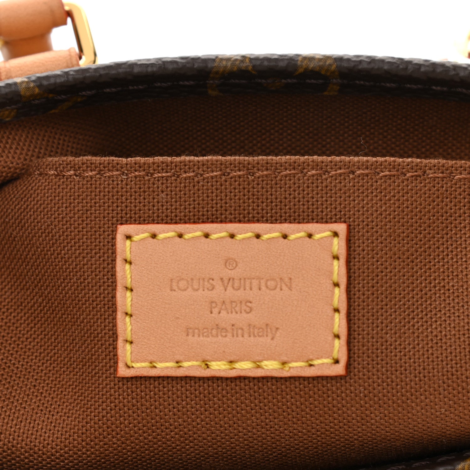 Louis Vuitton Monogram Petit Sac Plat 6 of 9