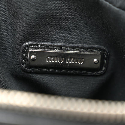 Miu Miu Nappa Matelasse Crossbody Black 6 of 10