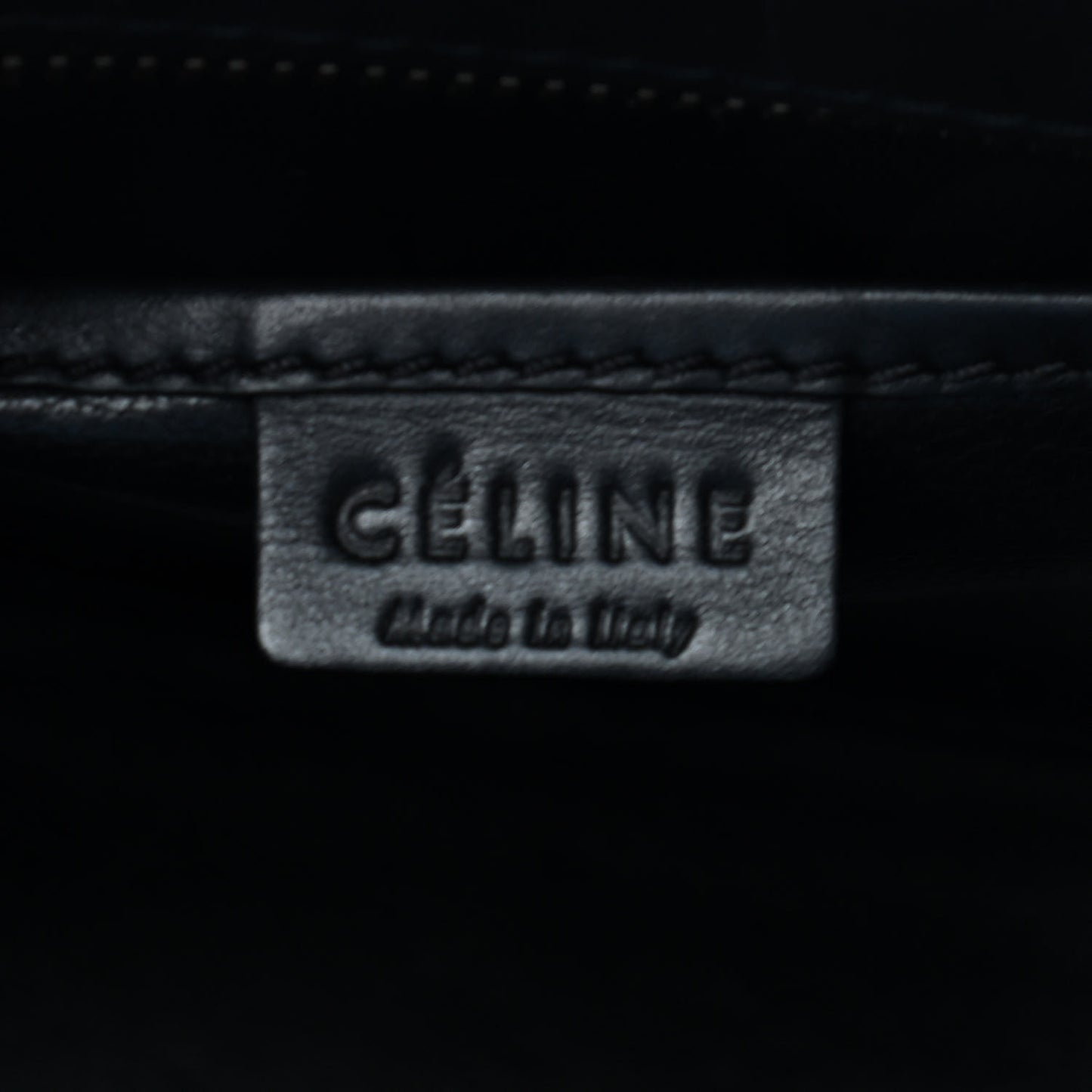 Bullhide Calfskin Nano Tri-Color Luggage Navy Multicolor