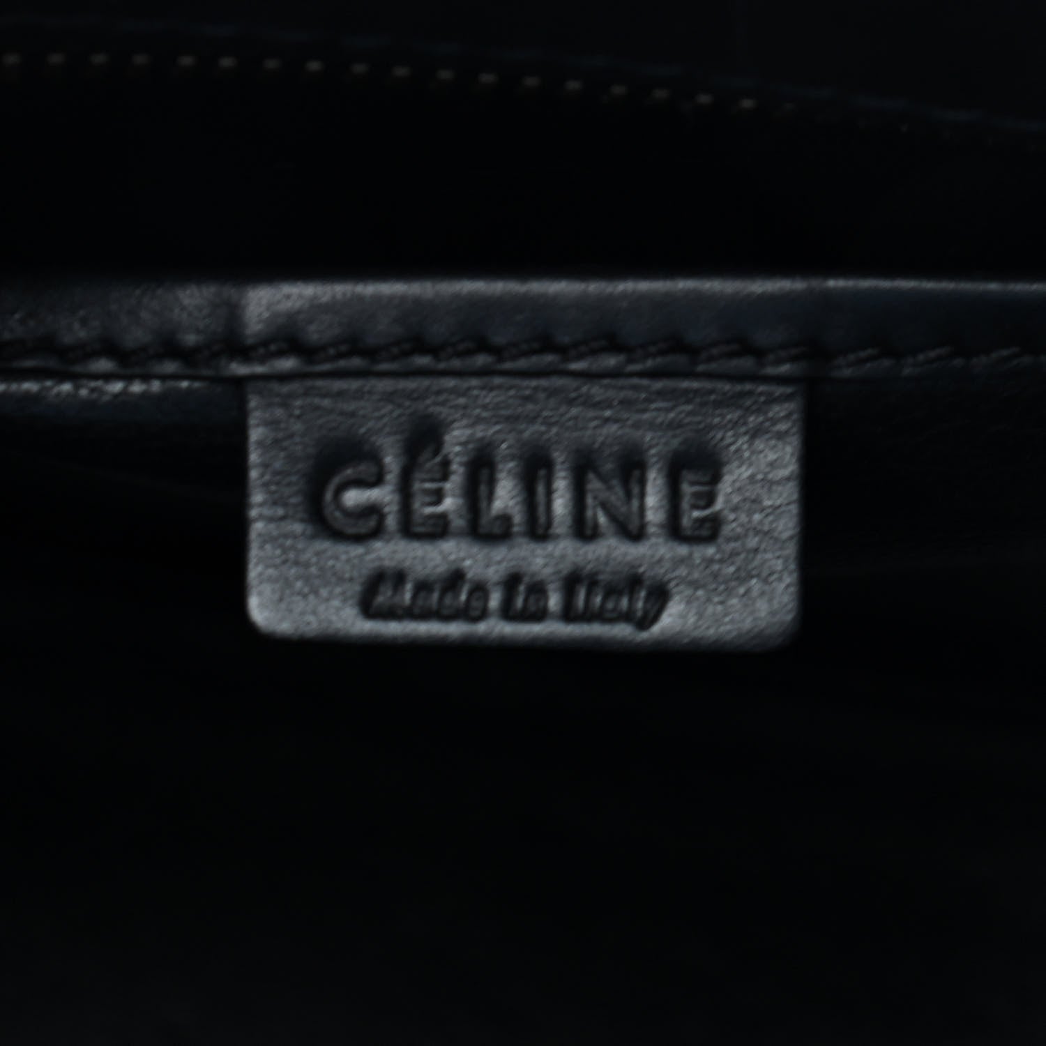 Celine Bullhide Calfskin Nano Tri-Color Luggage Navy Multicolor 5 of 8