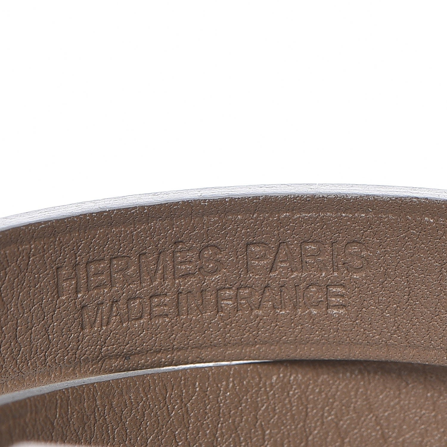 Hermes Swift Medor Infini Bracelet T2 Blanc White Etoupe 5 of 6