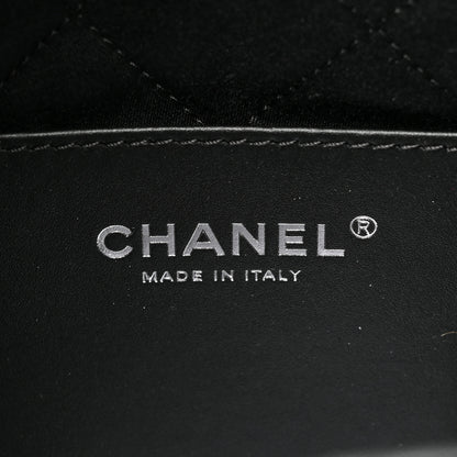 Chanel Shiny Calfskin Quilted Mini Chanel 22 So Black 6 of 10